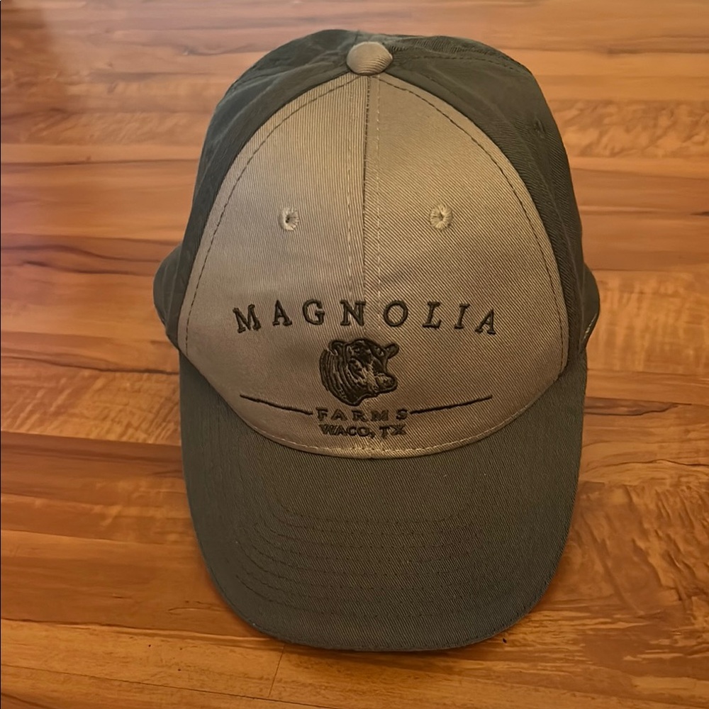 Magnolia Brown and Green Logo Cap